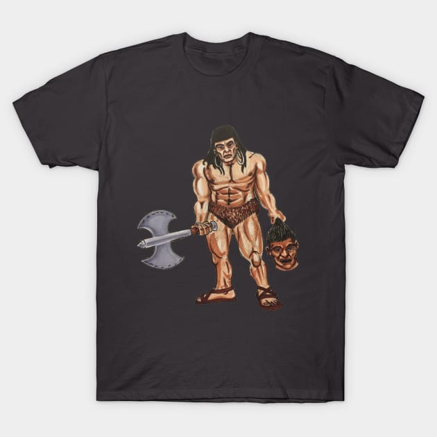 Barbarian T-Shirt by Fatmancomics